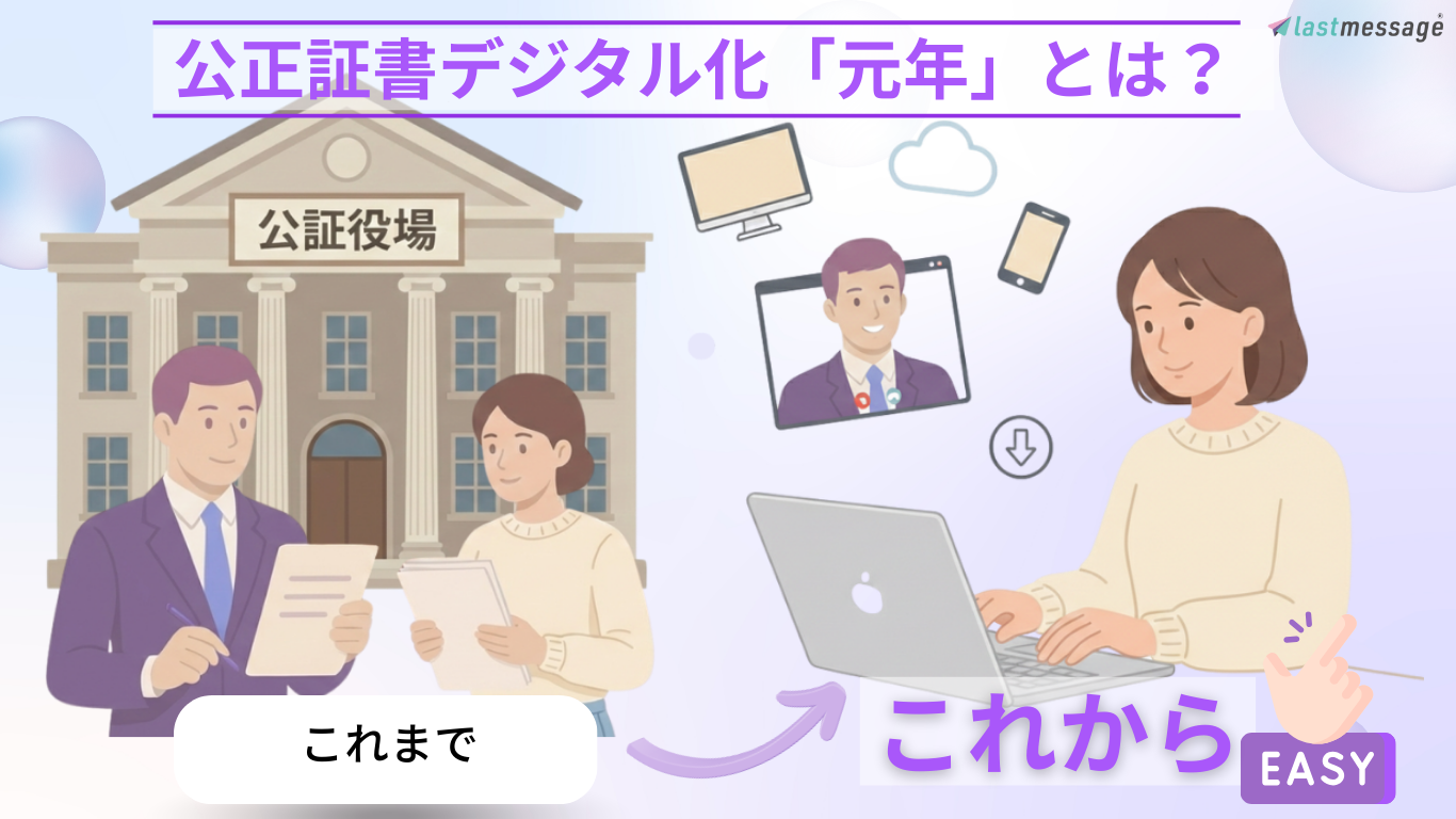 保護中: 公正証書デジタル化「元年」スタート！法改正にて公正証書遺言書がオンラインで作成可能に。【解説】